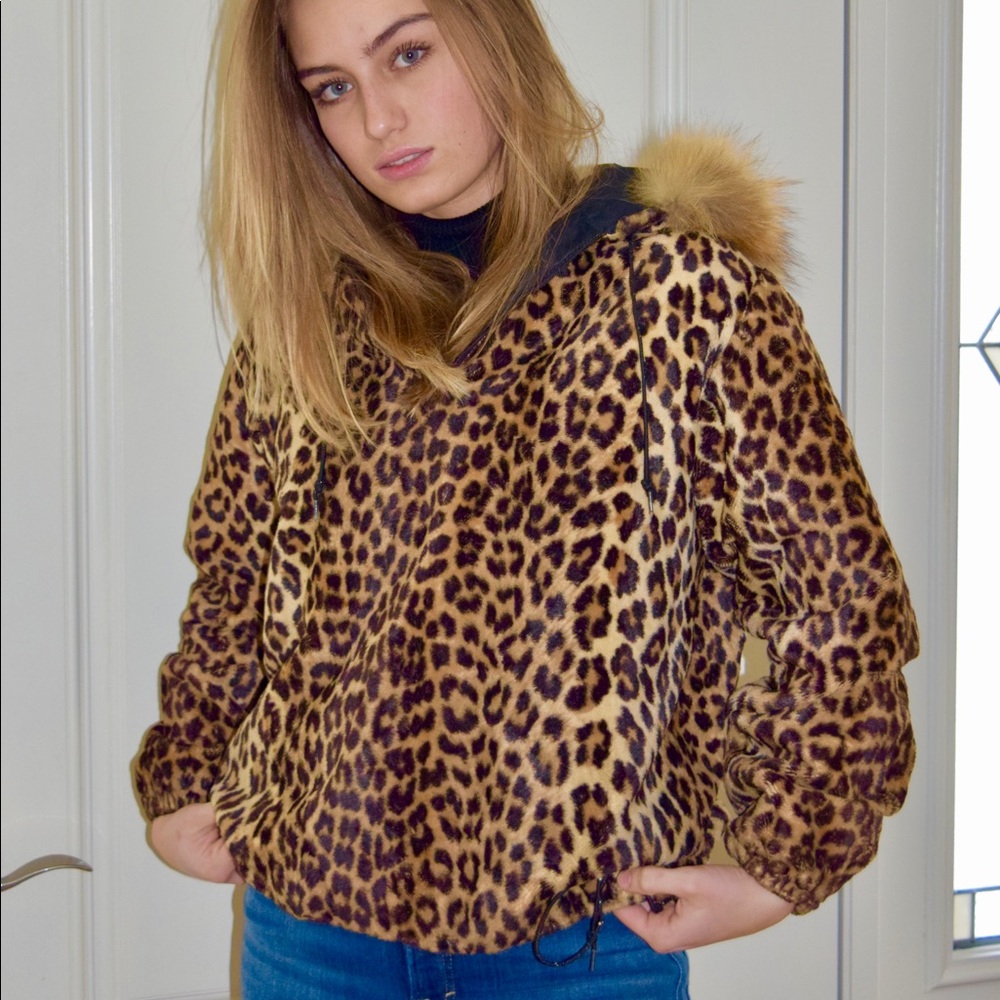 Vintage Animal print jacket